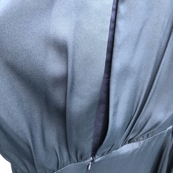 Milly  size 10 Navy “The Selina” Silk dress perfect for wedding ,special event - Picture 10 of 14
